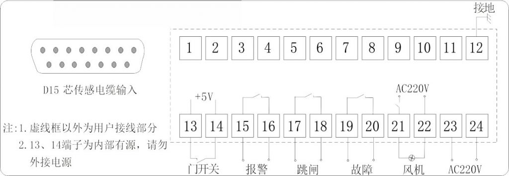 IB-S201D端子接线图