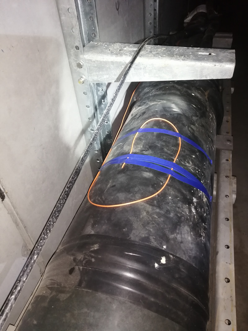 隧道电缆接头荧光光纤测温系统
